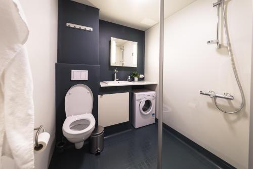 Ένα μπάνιο στο Spot Apartments Uusmäki