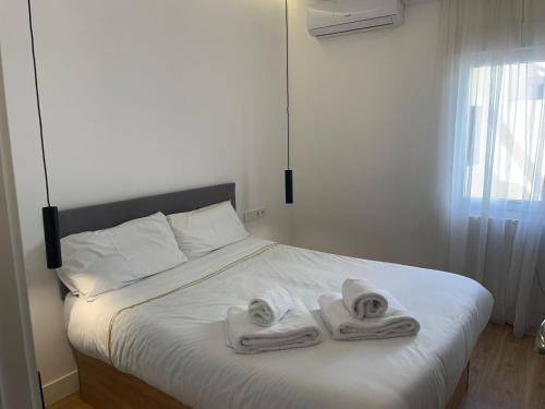 Postel nebo postele na pokoji v ubytování Piso Amplio cerca Plaza de España 2 hab 2 baños