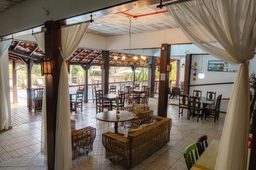 Restaurace v ubytování Pousada Porto dos Casais