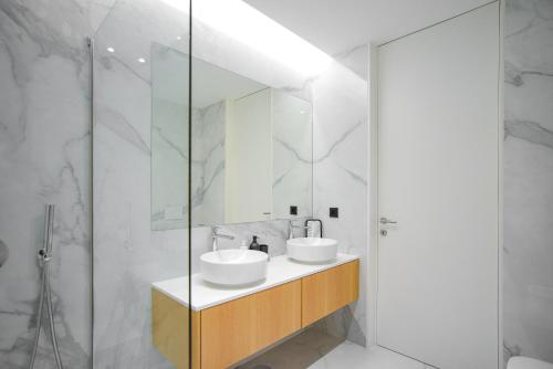 Koupelna v ubytování Belle Mar by MP