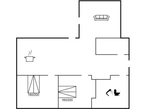 a block diagram of a house with three different diagrams at Holiday Home Yakari - 1km from the sea by Interhome in Torsted