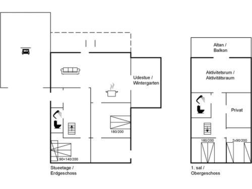 a schematic diagram of the experimental facility at Holiday Home Othinkarl - 1km from the sea by Interhome in Aså