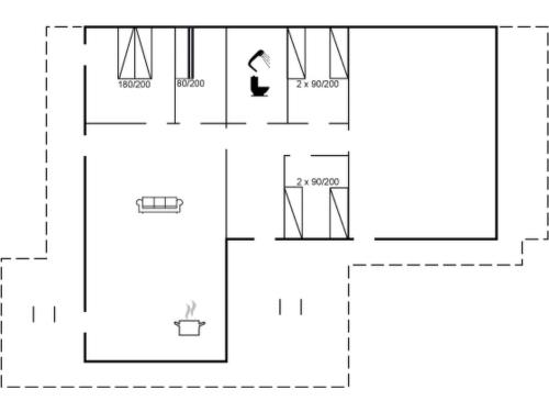 a schematic diagram of the experimental apparatus at Holiday Home Berta - 70m to the fjord by Interhome in Roslev