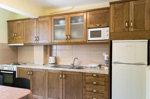 Köök või kööginurk majutusasutuses Ippotamos House
