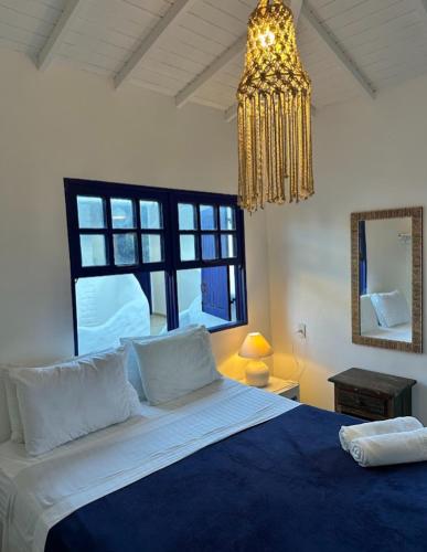 Ένα ή περισσότερα κρεβάτια σε δωμάτιο στο Hostel Quadrado
