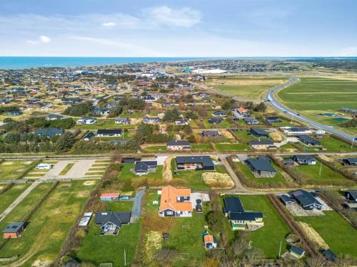 an aerial view of a suburb with houses at Holiday Home Torhild - 700m from the sea by Interhome in Ringkøbing