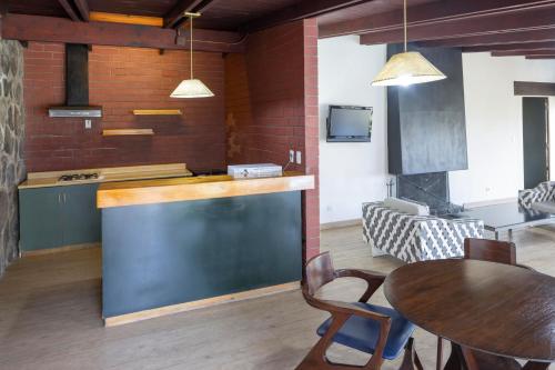 Dapur atau dapur kecil di Decameron El Pueblo