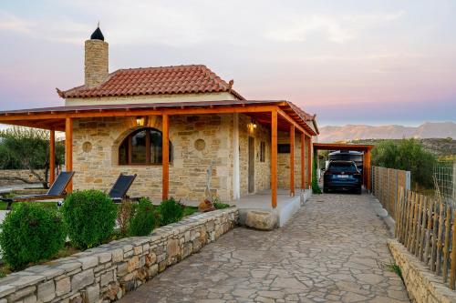 Το κτήριο όπου στεγάζεται  η βίλα