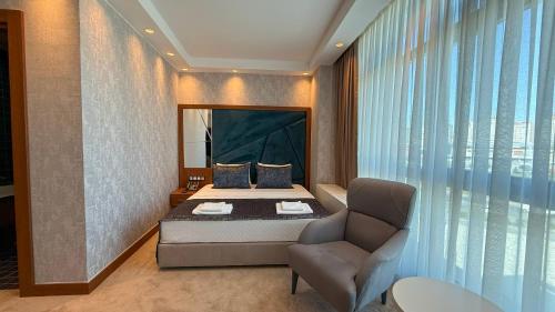 Χώρος καθιστικού στο Alsancak Prime Hotel Konya