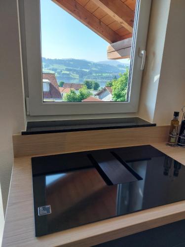 Nespecifikovaný výhled na hory nebo výhled na hory při pohledu z apartmánu