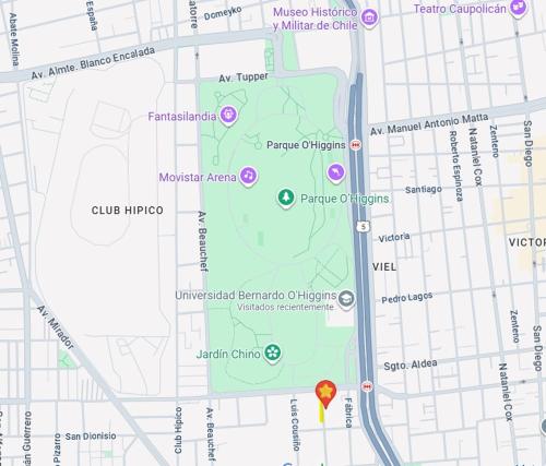 Gallery image of Departamento Nuevo Full Parque Ohiggins in Santiago