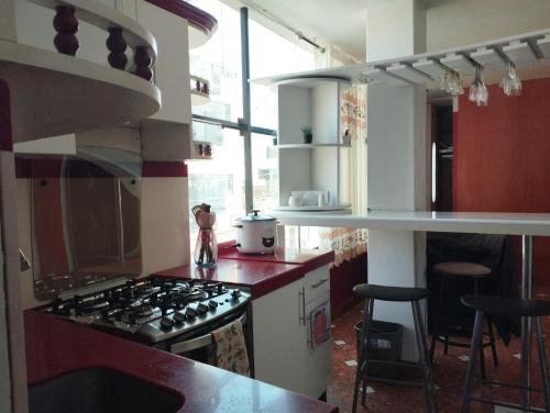 Nhà bếp/bếp nhỏ tại Mi casa, Tu casa