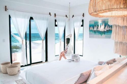 Letto o letti in una camera di Icaco Island Village - Adults Only