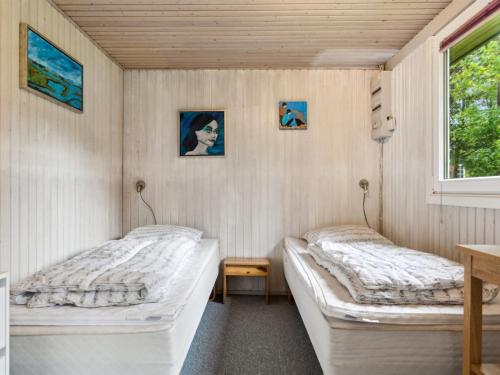 Holiday Home Saila - 700m to the fjord by Interhomeにあるベッド