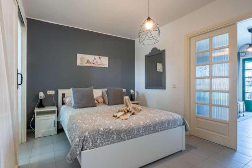 Katil atau katil-katil dalam bilik di Auralis Apartment