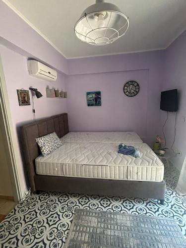 Katil atau katil-katil dalam bilik di Casa Elena Spetses