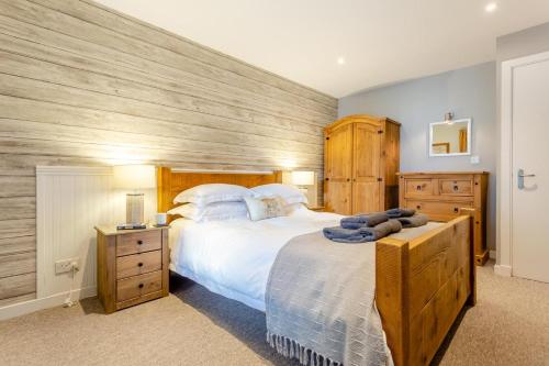 Ένα ή περισσότερα κρεβάτια σε δωμάτιο στο 1 Bed in Newtonmore oc-l32415