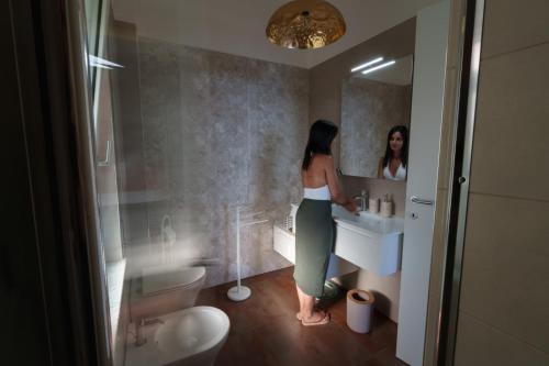 Ένα μπάνιο στο Maison Stalettì