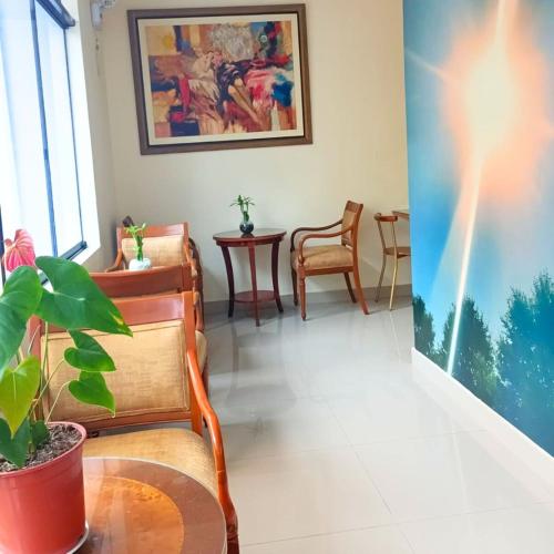 Χώρος καθιστικού στο Hotel Soul Mate Inn