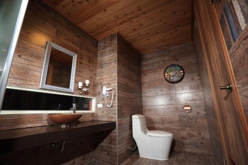 Ein Badezimmer in der Unterkunft Green Resort