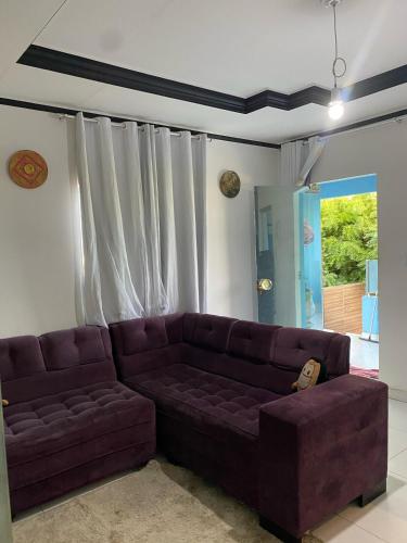 Χώρος καθιστικού στο Apartamento no Alto do cocar Petrolina