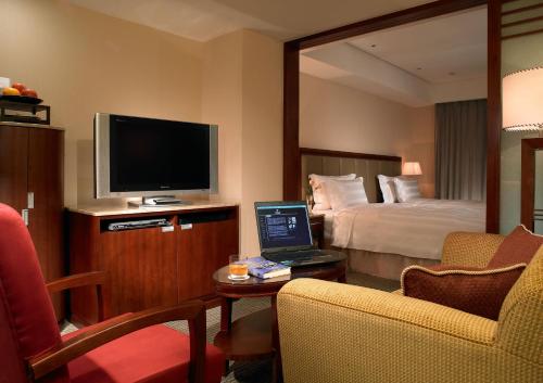 Televisyen dan/atau pusat hiburan di Royal Biz Taipei Hotel