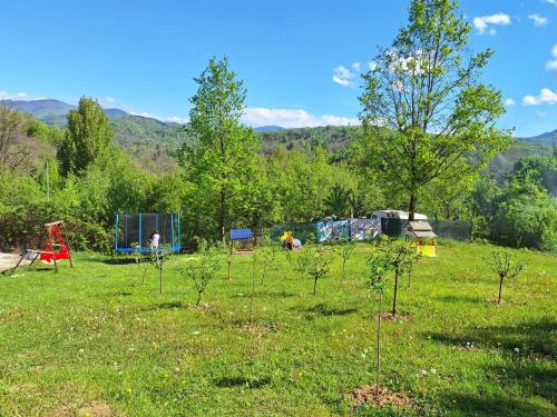Peisaj natural din apropierea acestei case de vacanță