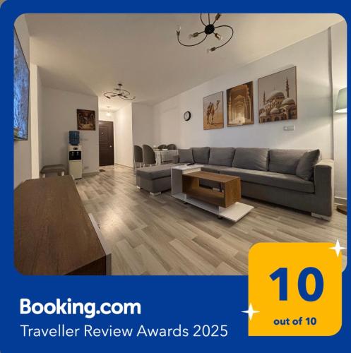 Luxury Inn: 3BR Amazing Garden View in Madinaty B6