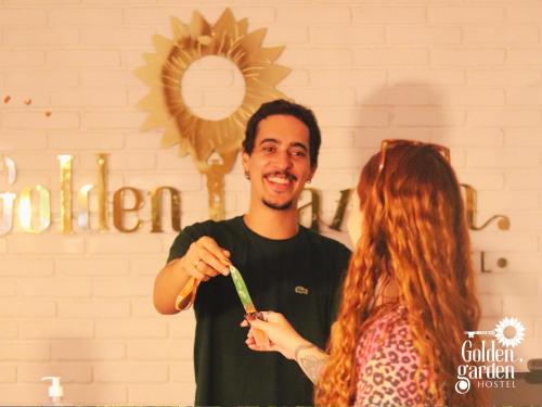 Tetamu yang menginap di Golden Garden Hostel