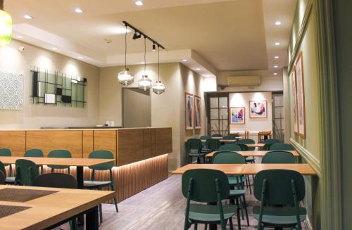 Χώρος καθιστικού στο Hotel Balfers