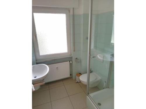 Et badeværelse på One-bedroom apartment