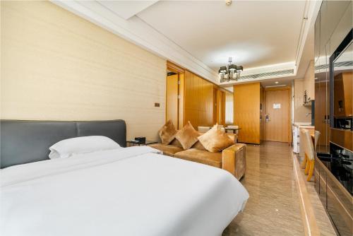 TV/Unterhaltungsangebot in der Unterkunft Yizhimei Light Residence