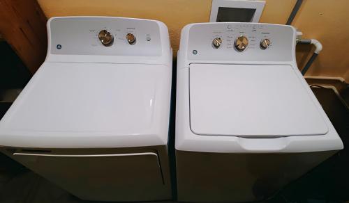 two white ovens sitting next to each other at Blue Serenity in Georgetown