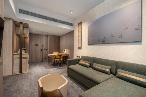 Motto by Hilton Hong Kong Sohoにあるシーティングエリア