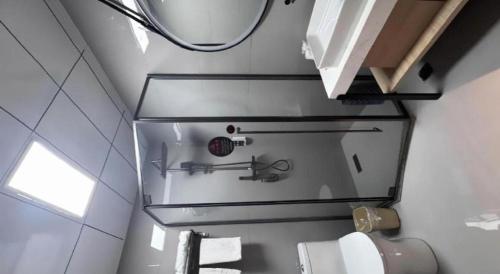 Salle de bains dans l'établissement GreenTree Inn Jiangsu Xuzhou Jinshan Bridge Building Jinqiao Road Express Hotel