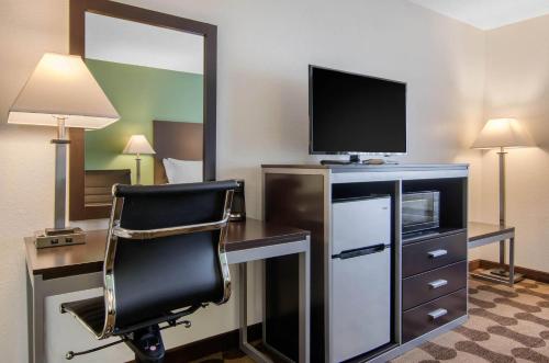 Μια τηλεόραση ή/και κέντρο ψυχαγωγίας στο Quality Inn