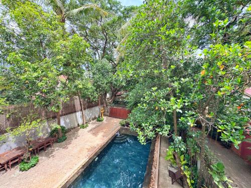My Key Polanka Private Villa with Poolの敷地内または近くにあるプール