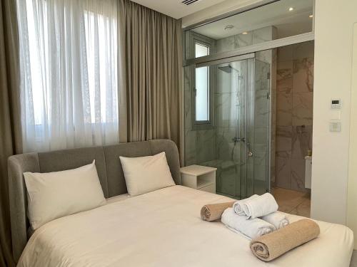 Katil atau katil-katil dalam bilik di City Napa Seaview Villas - Villa 2