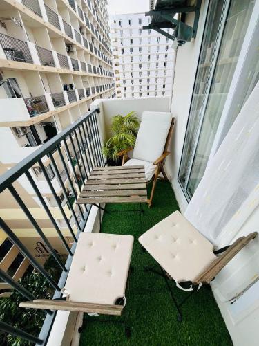 Un balcón o terraza en TheSimsCozyPlace
