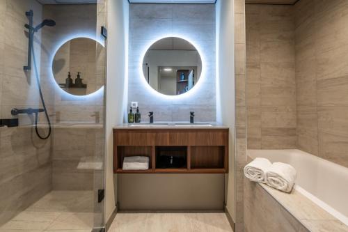 Ένα μπάνιο στο Hotel De Zeevaartschool