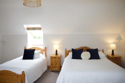 Una cama o camas en una habitación de Mountain View House