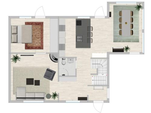a floor plan of a house at Large villa Tjärnö Strömstad in Strömstad