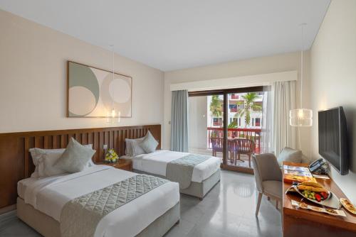 Katil atau katil-katil dalam bilik di Sifawy Boutique Hotel