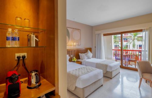 Katil atau katil-katil dalam bilik di Sifawy Boutique Hotel