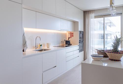 Køkken eller tekøkken på Ocean Living by MP