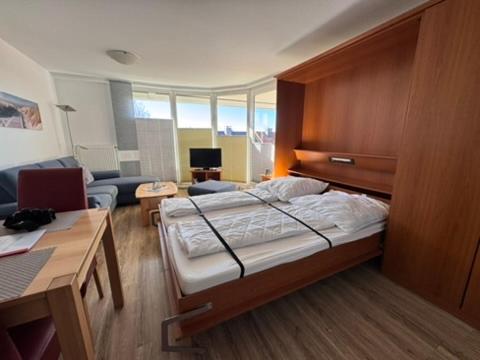 Katil atau katil-katil dalam bilik di Haus Trafalgar Whg. 242 Möwennest