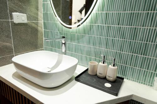 Koupelna v ubytování MYAN Villa Vinhomes Ocean Park 3