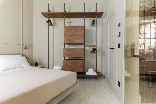 Katil atau katil-katil dalam bilik di Palazzo San Giuseppe