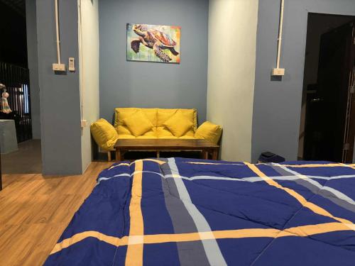 Postel nebo postele na pokoji v ubytování Via del Mare Residence