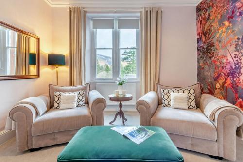 Χώρος καθιστικού στο Cameron Fell Apartment Keswick at The Lairbeck